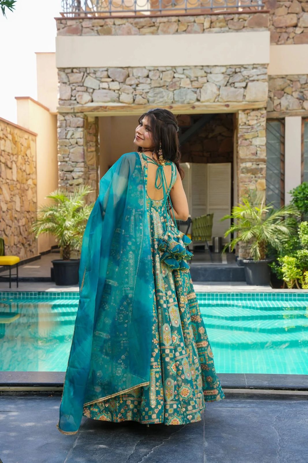 Maverick Fusion Anarkali Gown